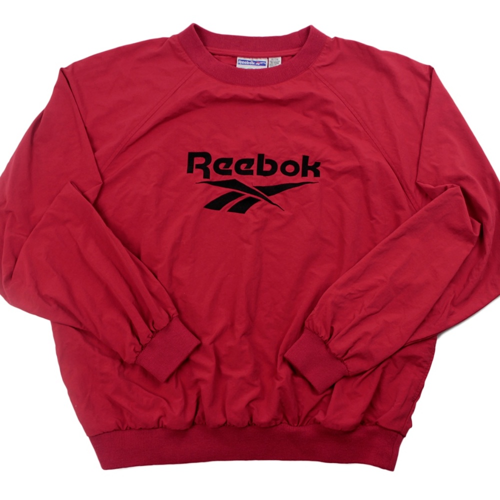 Vintage REEBOK Windbreaker Spellout XL